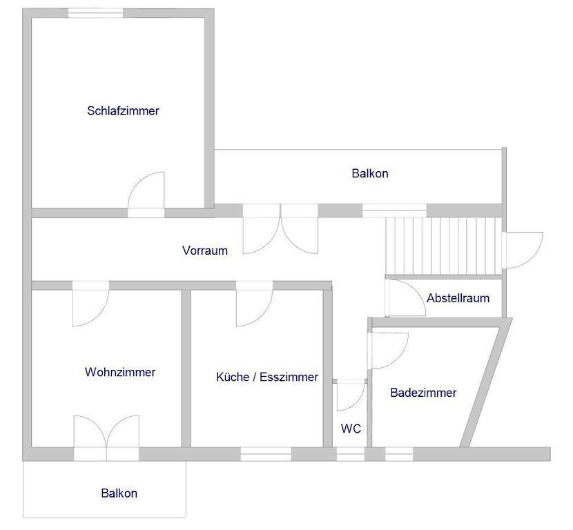 Apartmán Haus Heller Schruns Pokoj fotografie
